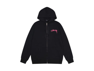 Stussy 8-Ball Series Vintage American Style Hoodie with Black Eight Graphic Print, Unisex