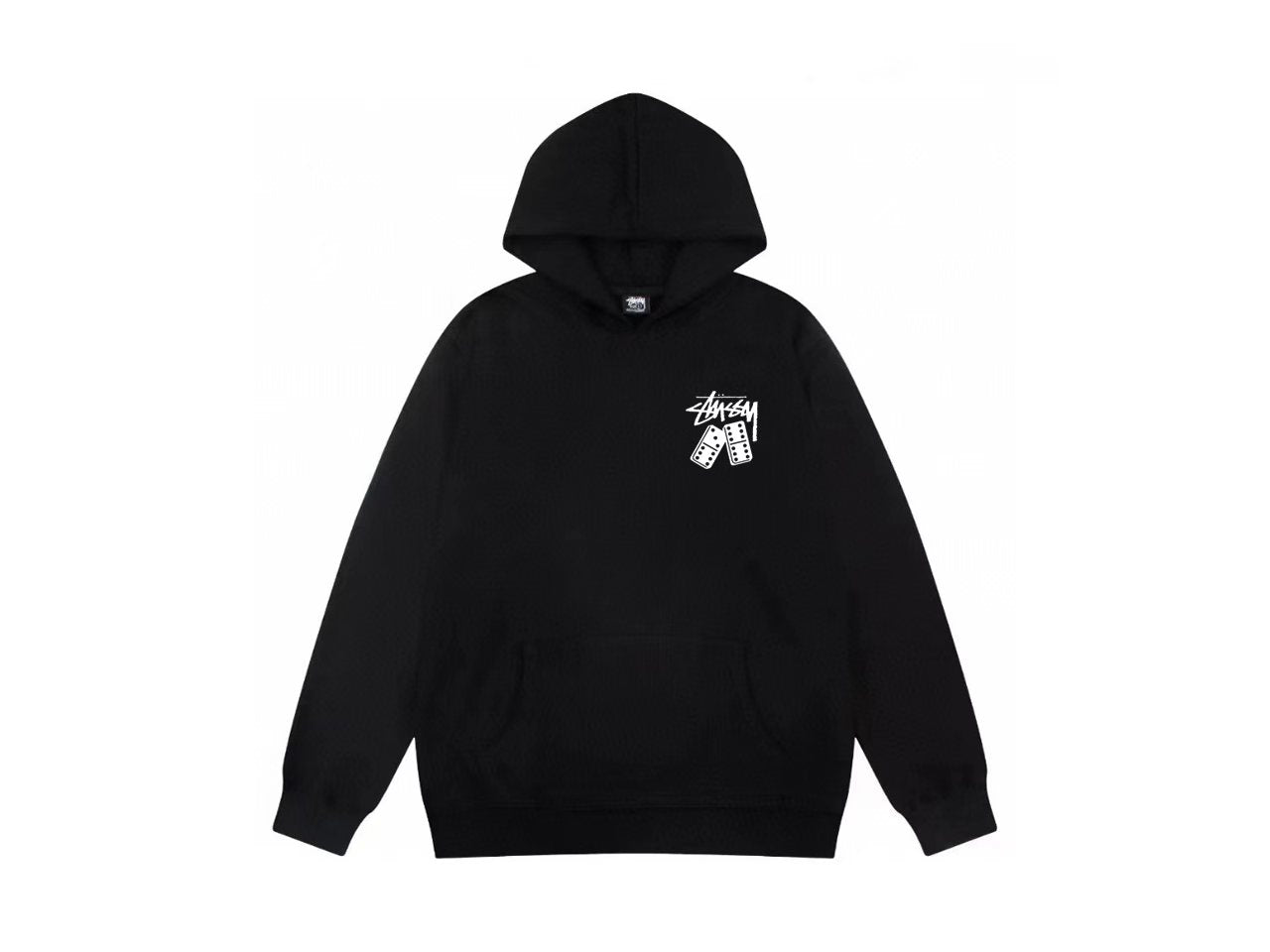 Stussy Dominoes Dice Series Hoodie – Vintage American Style Unisex Pullover