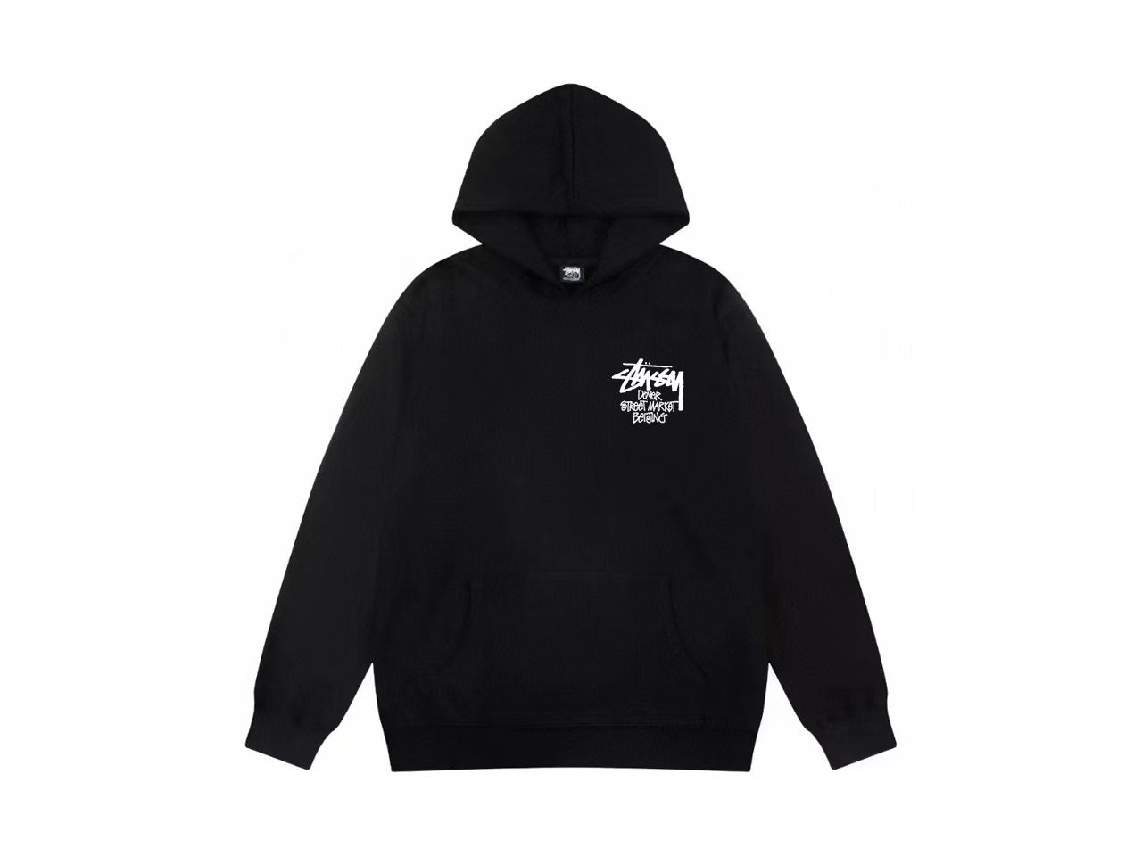 Stussy City Exclusive Collection Letter Logo Print Pullover Hoodie Unisex