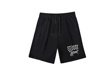 Stussy SS24 Loose Fit Pocket Logo American Retro Casual Shorts Unisex
