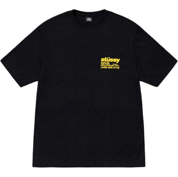 Stussy 2024 Fall Collection Back Logo Print Loose Fit Crewneck Short-Sleeve Vintage American-Style T-Shirt Unisex
