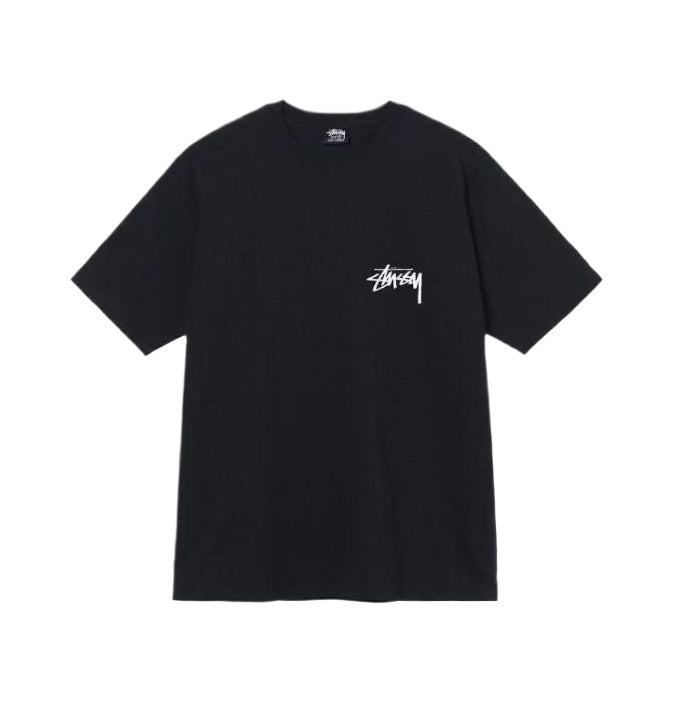 Stussy SS22 Fuzz Dice Series Tee | Letter Logo Graphic Print Crewneck Pullover Short-Sleeve T-Shirt | Unisex